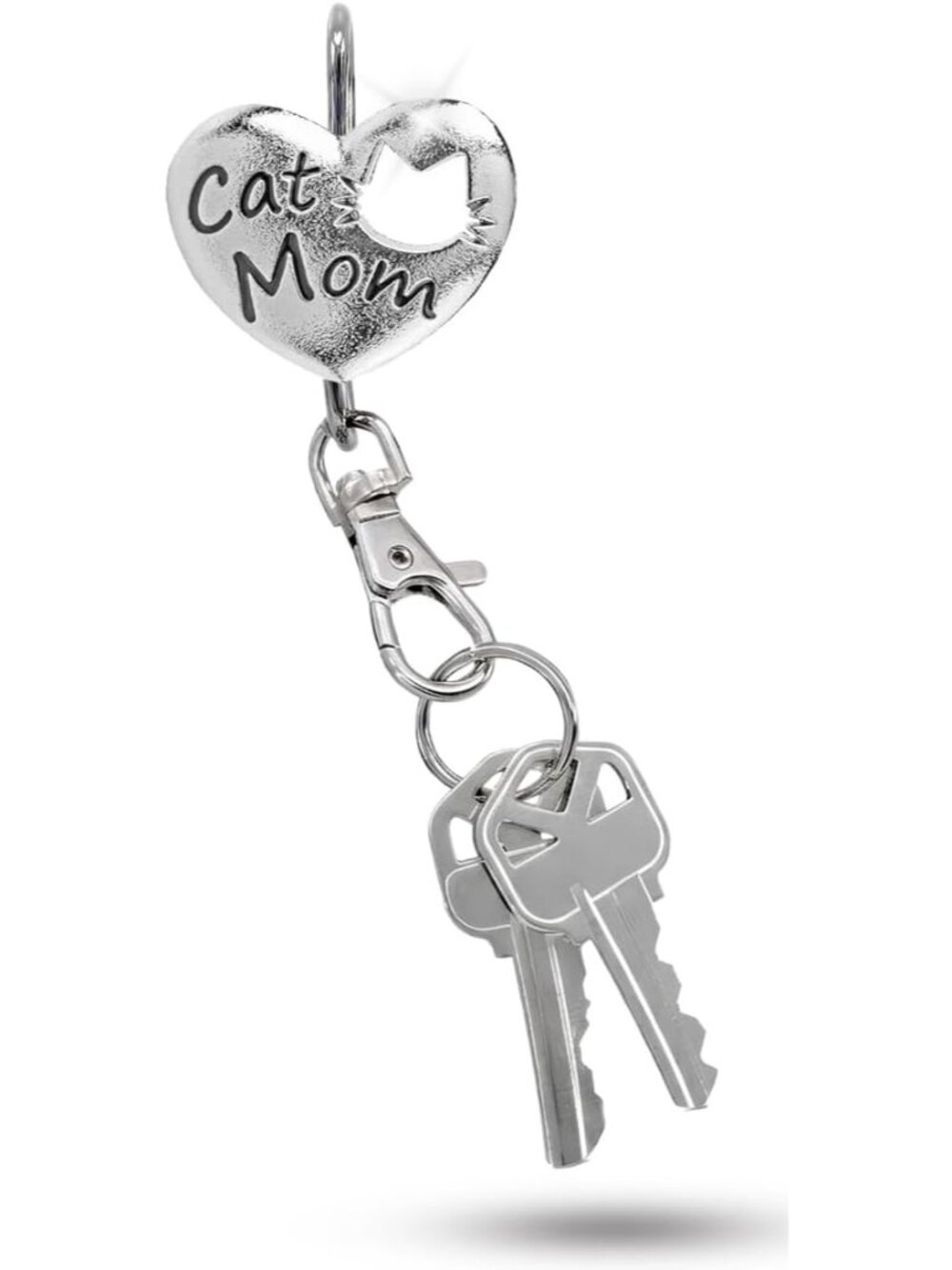 Women’s Bag Charm Key Finder, Car Keychain Hook, Cute Purse Organizer & Tote Bag